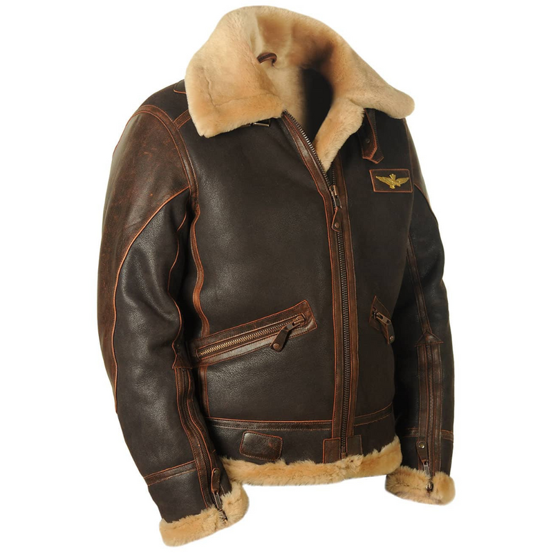 Clifford  - Elegant Aviator Jacket for Men