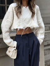 Dawn - Wide-Legged Pleated Trousers