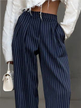 Dawn - Wide-Legged Pleated Trousers