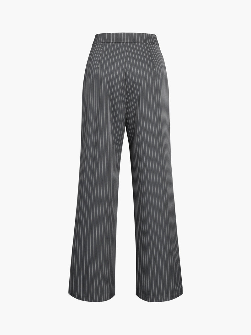 Dawn - Wide-Legged Pleated Trousers