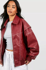 Beverly - The Essential Leather Bomber Jacket