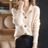 Arabella | Knitted Cashmere Cardigan